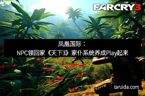 凤凰国际：NPC领回家《天下3》家仆系统养成Play起来